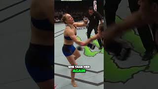 Shocking Ronda Rousey Vs Amanda Nunes Fight Can She Survive combat ufc [upl. by Burley]