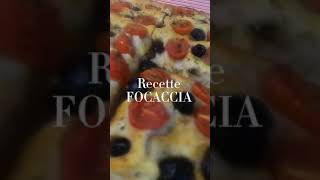 FOCACCIA RECETTE [upl. by Johnson638]