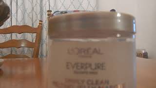 LOREAL EVERPURE SIMPLY CLEAN MELTING JELLY MASQU FOR HAIR HONEST REVIEW [upl. by Iroc]