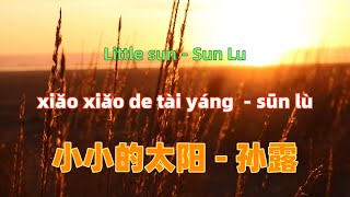 小小的太阳  孙露 xiao xiao de tai yang  Sun Lu顶级磁性女声Chinese songs lyrics with Pinyin [upl. by Nalid]