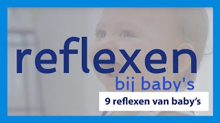 9 reflexen van babys  ontwikkelingspsychologie [upl. by Ahsened]