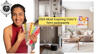 Top 12 Interior paint color from asianpaints APinteriorsanddecor wallpaintcolorcombination2024 [upl. by Favata865]