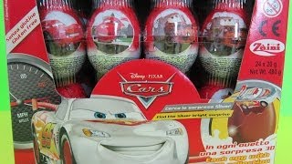 Disney Cars Search for Silver Lightning McQueen Surprise Eggs Epic First [upl. by Kceb488]