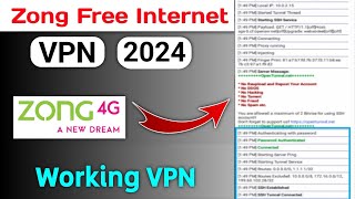 Zong free internet vpn 2024 today  zong free internet Zong Technical [upl. by Navillus]