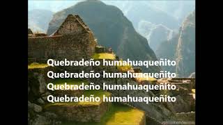 El humahuaqueño  Carnavalito con letra [upl. by Arrim]