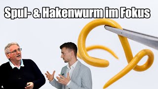 Spulwurm amp Hakenwurm beim Menschen  Spülwürmer Hakenwürmer  Parasitologe Prof Dr Heinz Mehlhorn [upl. by Ayamahs]