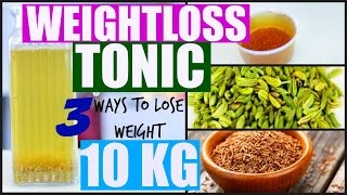 How To Lose Upto 10 KG Weight Weightloss Drink At Home  SuperPrincessjo [upl. by Atahs]