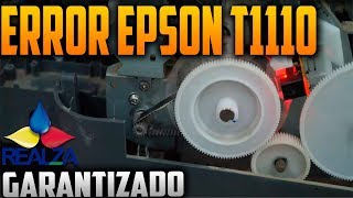 📛 Epson t1110 error general descarte de falla 1 parte 🔴👍 [upl. by Pace]