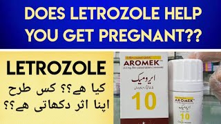 Aromek Letrozole 25MG Tablet Uses amp Side Effects In Urdu Hindi  Letrozole 25MG For Pregnancy [upl. by Ettevad]