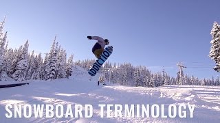 Snowboard Terminology [upl. by Licht]