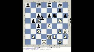 Bareev Evgeny vs Novikov Igor A  Minsk Chess 1986 Belarus [upl. by Haldas]