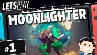 ✪ Lets play Moonlighter Switch deutsch 1 Held oder Händler  ich kann beides ✪ [upl. by Ybok87]