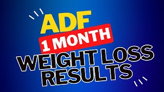 Alternate Day Fasting ADF 1st month Weight Loss Results [upl. by Siger553]