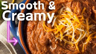 How To Cook Canned Refried Beans [upl. by Akiria611]