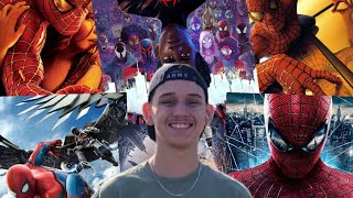 RANKING EVERY SPIDER MAN MOVIE🕷️ [upl. by Anhsirk]