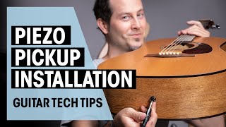 How To Install An Acoustic Pickup  Guitar Tech Tips  Ep 93  Thomann [upl. by Enaujed194]