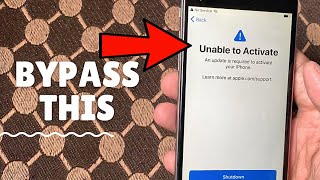 Bypass iPhone Unable to Activate  iCloud Bypass Easy and Free [upl. by Ettenyar]