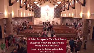 Sunday Rosary and Mass November 3 2024 [upl. by Mossolb]