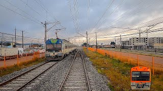 Cab Ride Viaje en cabina de tren chileno  Biotren Concepción a Coronel EMU UT440 [upl. by Yasmar]