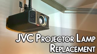 JVC Projector Bulb Replacement  DLARS [upl. by Mohl169]