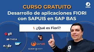 120 ¿Qué es Fiori  Desarrollo de aplicaciones FIORI con SAPUI5 en SAP BAS [upl. by Anahsed179]