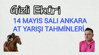 14 MAYIS 2024 SALI ANKARA AT YARIŞI TAHMİNLERİ GİZLİ EKÜRİ KANALİMİZDA [upl. by Mossman]