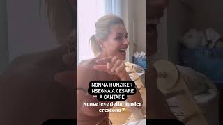 Nonna Hunziker insegna a Cesare a cantare [upl. by Ellehcal]