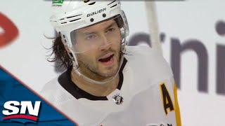 Penguins Kris Letang and Evgeni Malkin Cause Brutal Delayed Penalty Own Goal [upl. by Jonas]