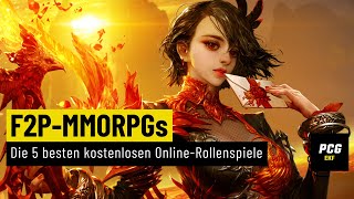 Einkaufsführer FreetoplayMMORPGs  Die 5 besten kostenlosen OnlineRollenspiele [upl. by Fayre91]