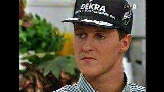 Formel 1 Imola 1995 kontroverse Diskussion Michael Schumacher Gerhard Berger Niki Lauda ORF [upl. by Jeff805]