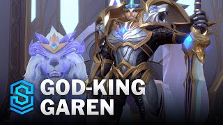 신성왕 가렌 God King Garen Skin Preview [upl. by Stiegler432]