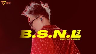 BSNL 3  B RAY x YOUNG H  Official Lyrics Video [upl. by Mukerji946]