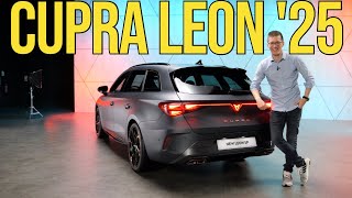 2025 CUPRA Leon Sportstourer Neuer Look neuer Motor und neue Sitze  Autophorie [upl. by Eille]