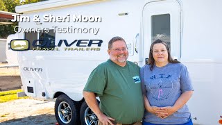 Jim amp Sheris Big Adventures  Owners Testimonial  Oliver Travel Trailers [upl. by Novrej336]