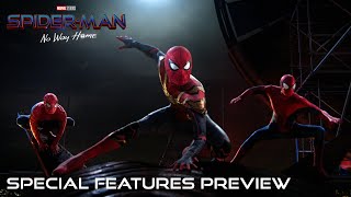 SPIDERMAN NO WAY HOME  Special Features Preview [upl. by Olegnad]