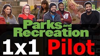 Parks and Recreation  1x1 Pilot  Group Reaction [upl. by Alleinnad944]