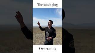 Throat singing in the wild steppe throatsinging overtonesinging [upl. by Orecul]