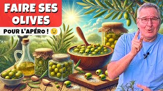 Faites vousmême vos olives pour lapéro  😉 [upl. by Kennet733]