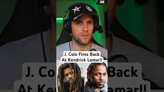 Cole FIRES BACK at Kendrick Lamar 👀 [upl. by Bertrand678]