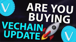 VECHAIN ARE YOU BUYING  VECHAIN 2 MINUTE UPDATE  VET PRICE PREDICTION  VET ANALYSIS [upl. by Tirrag]