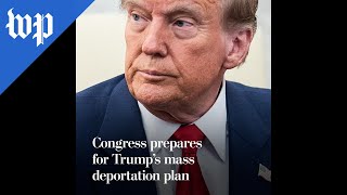 Congress prepares for Trump’s mass deportation plan [upl. by Airdnas]