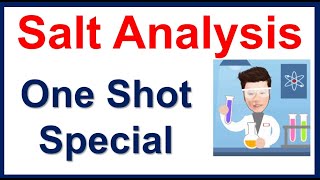 Salt Analysis  Qualitative Analysis  Anions  Cations  salt analysis jee  anirudh walia [upl. by Eulalee]