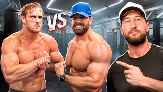 I Made Logan Paul Fight Bradley Martyn  The Night Shift [upl. by Hnamik]