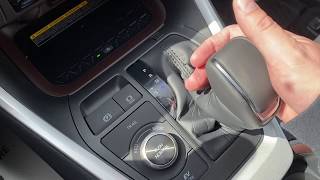 SHIFTING GEARS IN THE NEW 2020 Toyota  How to  Using the automatic like a manual transmission [upl. by Tavia337]