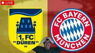 1 FC Düren  FC Bayern München  TESTSPIEL LIVE [upl. by Nilak43]