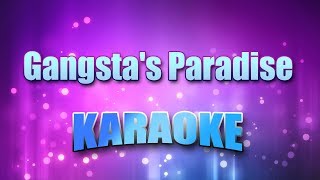 Coolio amp Lv  Gangstas Paradise Karaoke amp Lyrics [upl. by Campbell]