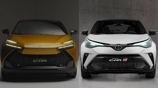 2024 Toyota CHR New vs Old Toyota CHR [upl. by Chasse]