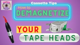 Demagnetising tape heads [upl. by Devehcoy449]