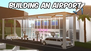 BUILDING AN AIRPORT IN BLOXBURG [upl. by Marjorie]