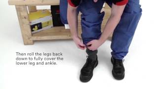 How to don your 3M Protective Coverall [upl. by Doownelg]